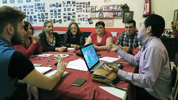 Fotografía de una de las reuniones mantenidas