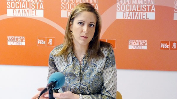 Cristina Maestre en rueda de prensa