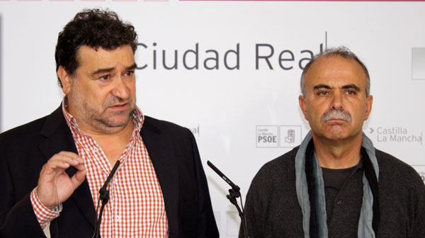 Jesús Prieto y Santiago Ciudad en rueda de prensa